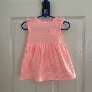 Carters Pink stripped shirt